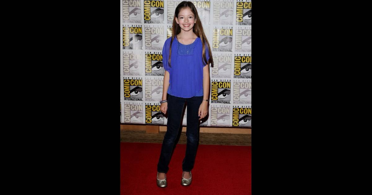 Mackenzie Foy lors de la présentation durant le Comic Con à San Diego de Twilight chapitre