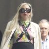 Lady Gaga, presque sage, devant le Chateau Marmont, à Los Angeles, le 12 juillet 2012.