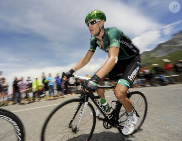 Pierre Rolland s'est imposé le 12 juillet 2012 lors de la onzième étape du Tour de France 2012 entre Albertville et La Touissuire-Les Sybelles