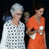 La belle Katie Holmes et sa maman Kathleen sont allées prendre un café à New York, le 13 juillet 2012