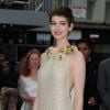 Anne Hathaway lors de l'avant-première du film The Dark Knight Rises à Londres le 18 juillet 2012