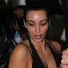 Kim Kardashian quitte le salon de beauté Beverly Hills Nail Design. Beverly Hills, le 18 juillet 2012.