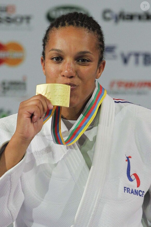 Lucie Décosse le 26 août 2011 à Paris lors des championnats du monde