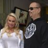 Ice-T et Coco devant les studios de Radio 1 à Londres le jeudi 19 juillet 2012