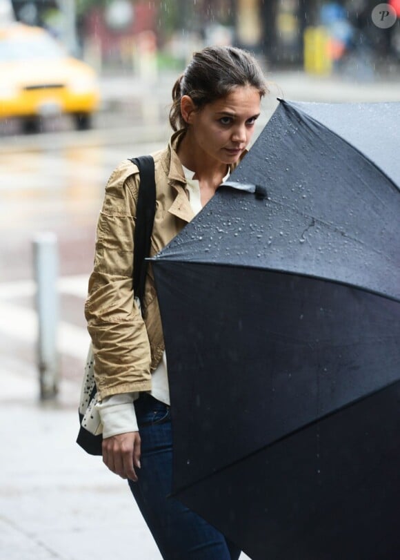 Katie Holmes dans les rues de New York, le 20 juillet 2012.