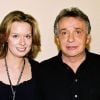 Michel Sardou et sa fille Cynthia en 2001