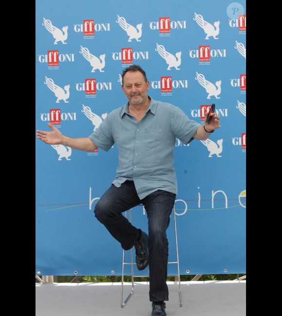 Jean Reno honoré pendant le festival du film de Giffoni, en Italie le 21 juillet 2012.