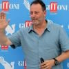 Jean Reno honoré au festival du film de Giffoni, en Italie le 21 juillet 2012.