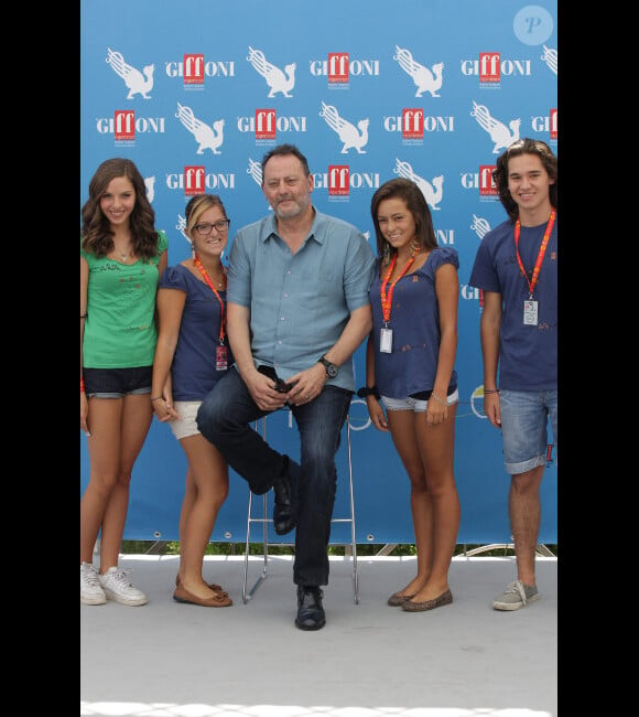Jean Reno lors du festival du film de Giffoni, en Italie le 21 juillet 2012.