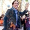Nicolas Cage honoré du prix François Truffaut au festival du film de Giffoni, le 18 juillet 2012 en Italie.