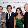 William Friedkin, Matthew McConaughey, Gina Gershon et le scénariste Tracy Letts à l'avant-première de Killer Joe, à New York le 23 juillet 2012.