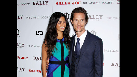 Matthew McConaughey et sa femme enceinte : Amoureux pour la tuerie Killer Joe