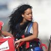 Rihanna : une diva qui aime les sensations fortes à Cannes le 24 juillet 2012