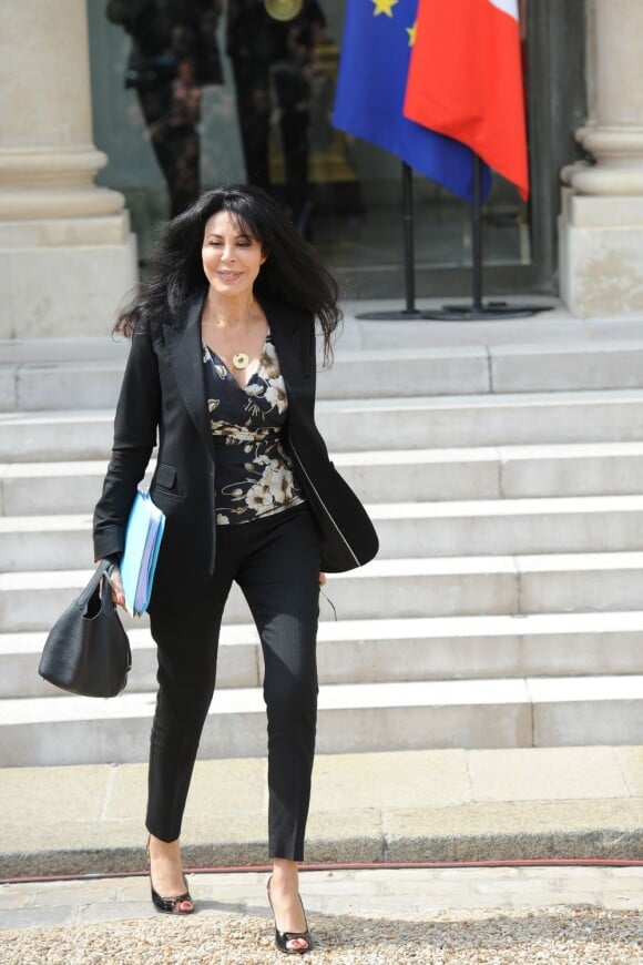 Yamina Benguigui à l'Elysée, le 23 mai 2012.