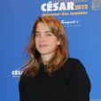 Adèle Haenel lors du déjeuner des nommés aux César 2012