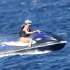 Paris Hilton, pro du jet-ski à St-Tropez, le dimanche 29 juillet 2012.