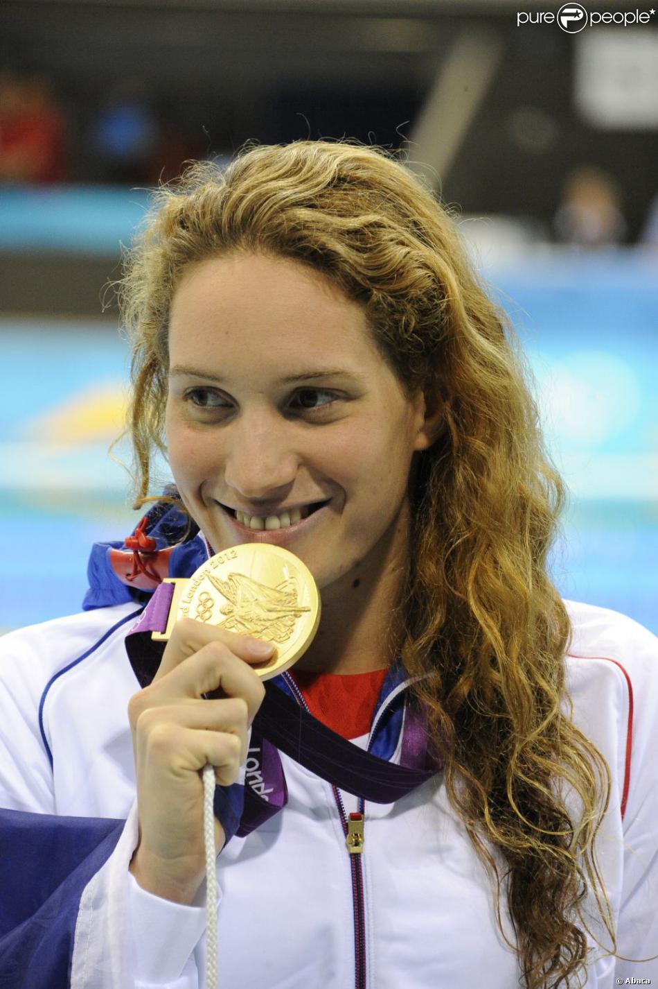 Camille Muffat Est Devenue Championne Olympique Du 400m Nage Libre Lors ...