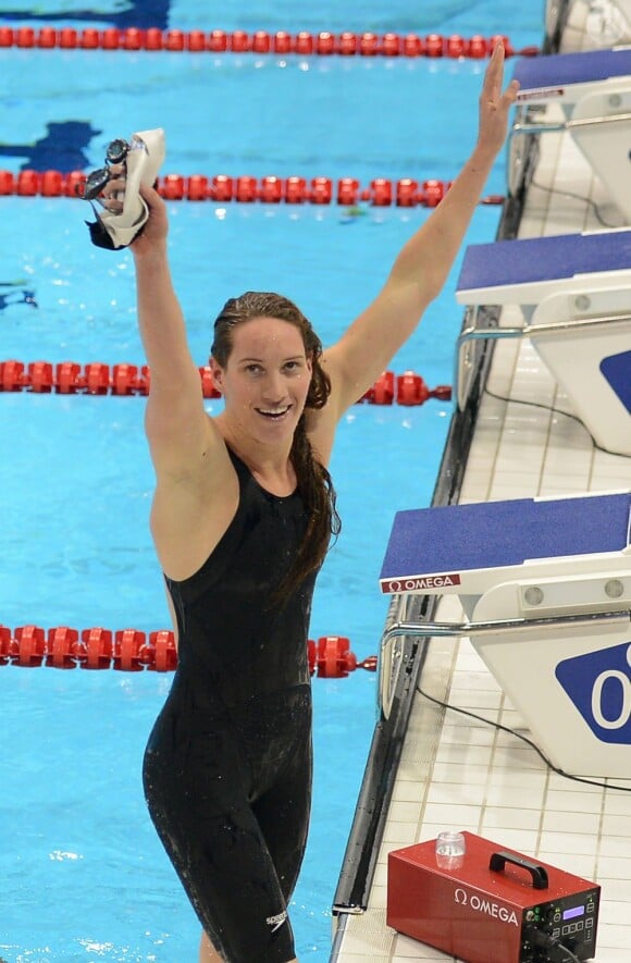 Camille Muffat est entrée dans l'histoire après être devenue championne olympique du 400m nage libre lors des Jeux olympiques de Londres le 29 juillet 2012