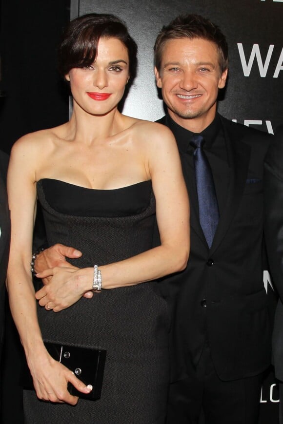 Rachel Weisz et Jeremy Renner à l'avant-première de Jason Bourne : L'héritage, le 30 juillet 2012 à New York.