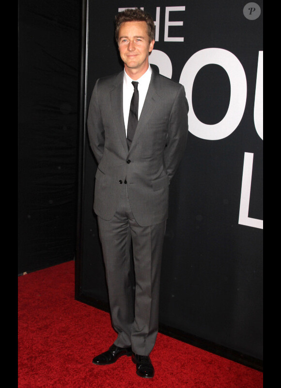 Edward Norton à l'avant-première de Jason Bourne : L'héritage, le 30 juillet 2012 à New York.