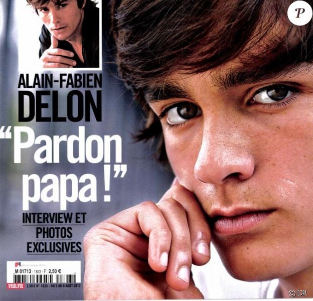 Retrouvez l'interview d'Alain-Fabien Delon dans VSD, 2 août 2012.