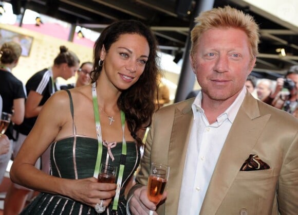 Boris Becker et son épouse Lilly ne sont pas passés incognito aux Jeux olympiques de Londres le 1er août 2012