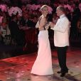 Chalene Wittstock et le Prince Albert, plus complices que jamais lors du Bal de la Croix-Rouge à Monaco, le vendredi 3 août 2012.
