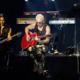 Le groupe Scorpions lors de leur performance au 64e Bal de la Croix-Rouge à Monaco le 3 août 2012