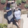 Drew Barrymore, en formes lors de sa baby shower organisée à son domicile par Cameron Diaz le 5 août 2012