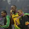 Usain Bolt a conservé en 19"32 sa couronne olympique sur 200m aux Jeux de Londres le 9 août 2012. L'Eclair jamaïcain est le premier athlète à défendre avec succès deux médailles d'or olympiques (100 et 200m) sur deux olympiades consécutives. Il est le plus grand sprinteur de tous les temps. Une légende.
