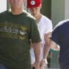 Justin Bieber fait du shopping en famille, le samedi 11 août 2012.