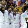 Champions olympiques pour la seconde fois consécutive le 12 août 2012 à Londres, les Experts du hand français avaient derrière eux un public en or.