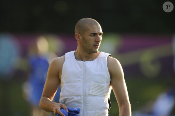 Karim Benzema, à Kircha, en juin 2012.