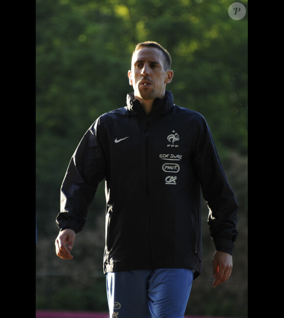 Franck Ribéry, en Ukraine, en juin 2012.
