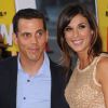 Elisabetta Canalis et Steve-O lors de l'avant-première du film Hit and Run à Los Angeles le 14 août 2012 : ils officialisent leur réconciliation amoureuse