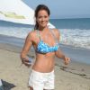 Brooke Burke Charvet passe la journée à la SVEDKA Colada beach house à Malibu avec quelques amis le 14 août 2012