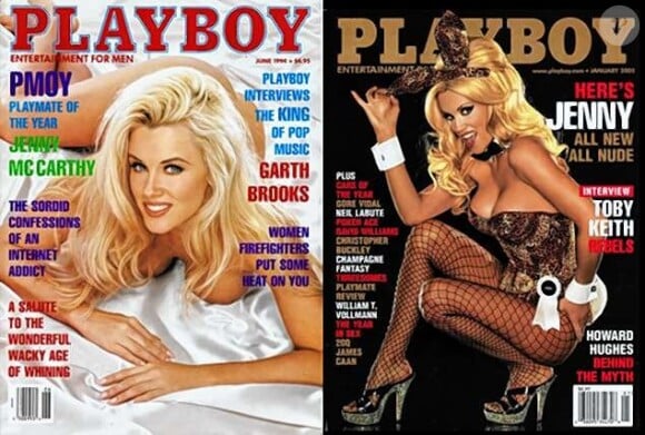Jenny McCarthy a posé pour la première fois pour Playboy en 1993