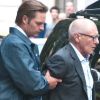 Josh Holloway et Harrison Ford sur le tournage de Paranoia à Philadelphie, le 21 août.