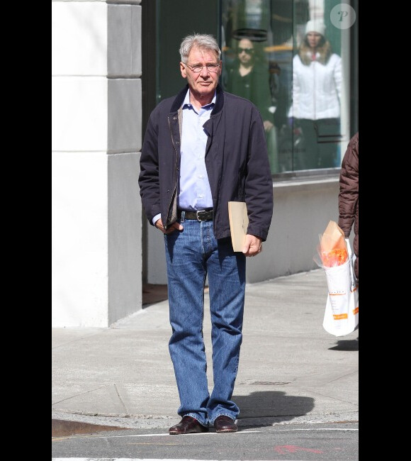 Harrison Ford en mars 2012 à New York.