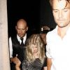 Fergie et Josh Duhamel étaient attendus à la sortie du restaurant Craig à Los Angeles le 21 août 2012