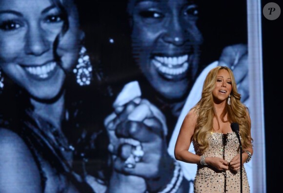 Mariah Carey à la cérémonie des BET Awards, le 1er juillet 2012 à Los Angeles.