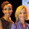 Sonia Rolland et Natacha Régnier lors du Festival du film francophone d'Angoulême le 28 août 2012