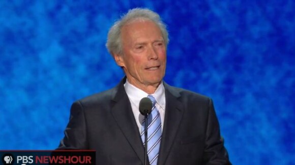 Clint Eastwood : Un discours incohérent et la réponse en photo de Barack Obama