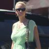 EXCLU : Amber Rose, enceinte, fait du shopping à Los Angeles le 1er septembre 2012 