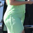  EXCLU : Amber Rose, enceinte, ne peut plus cacher son ventre rond alors qu'elle fait du shopping à Los Angeles le 1er septembre 2012 