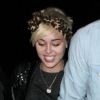 Miley Cyrus assiste au concert de son papa Billy Ray Cyrus, le vendredi 31 août 2012 à West Hollywood.