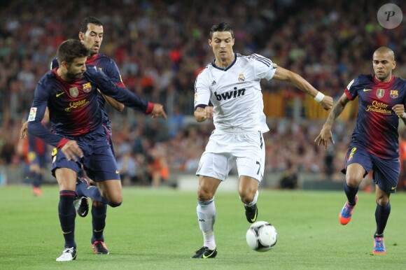 Cristiano Ronaldo le 23 août 2012 à Barcelone