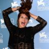 Carole Combes lors du photocall du film Après Mai lors de la 69e Mostra de Venise 2012