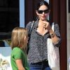 Courteney Cox et sa fille Coco Arquette font du shopping et ont déjeuné à Beverly Hills le 4 septembre 2012