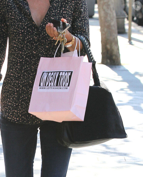 Courteney Cox et sa fille Coco Arquette font du shopping et ont déjeuné à Beverly Hills le 4 septembre 2012